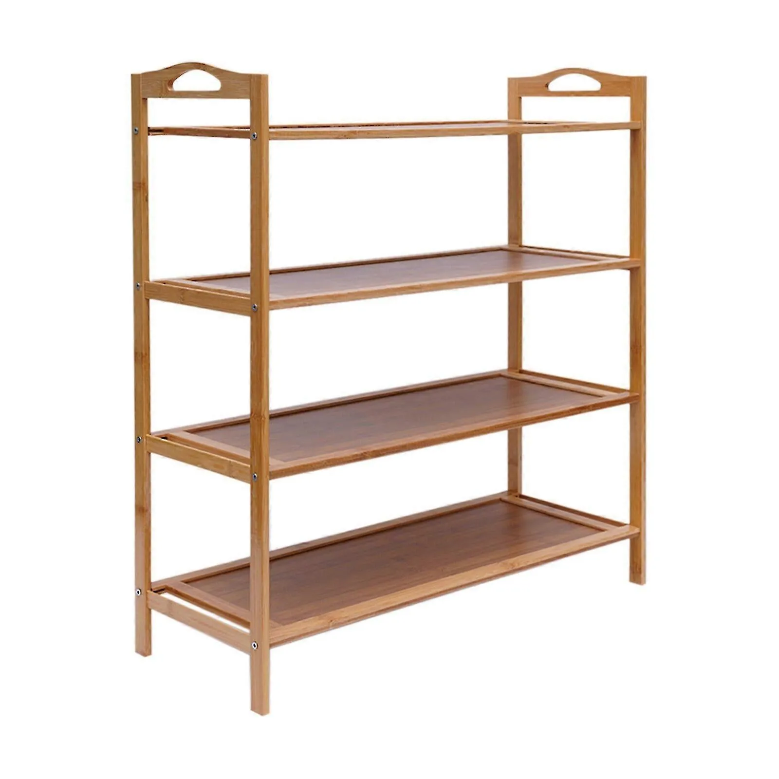 4-Tier Bamboo Shelf Rack