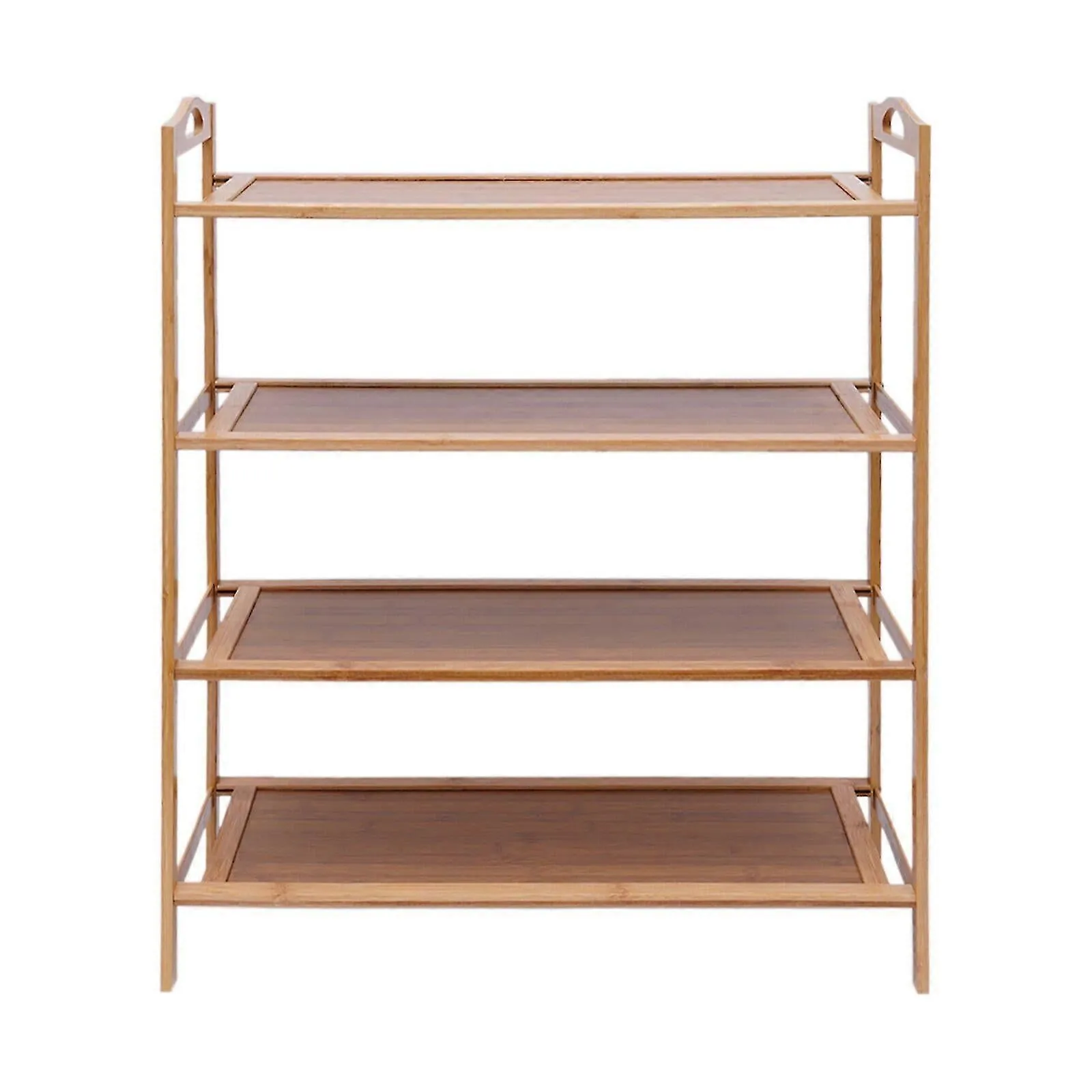 4-Tier Bamboo Shelf Rack