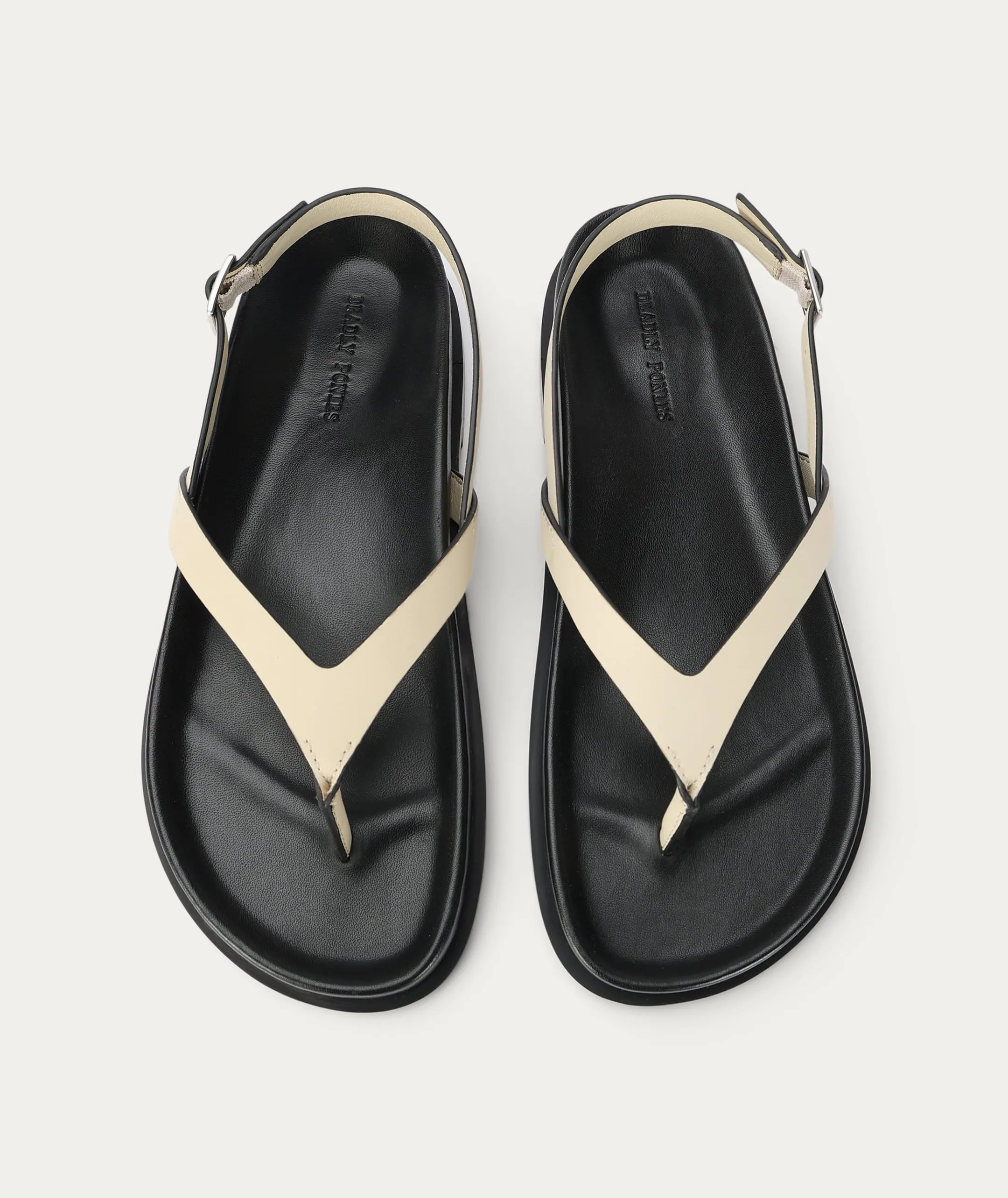 Artemis Sandal - Milk