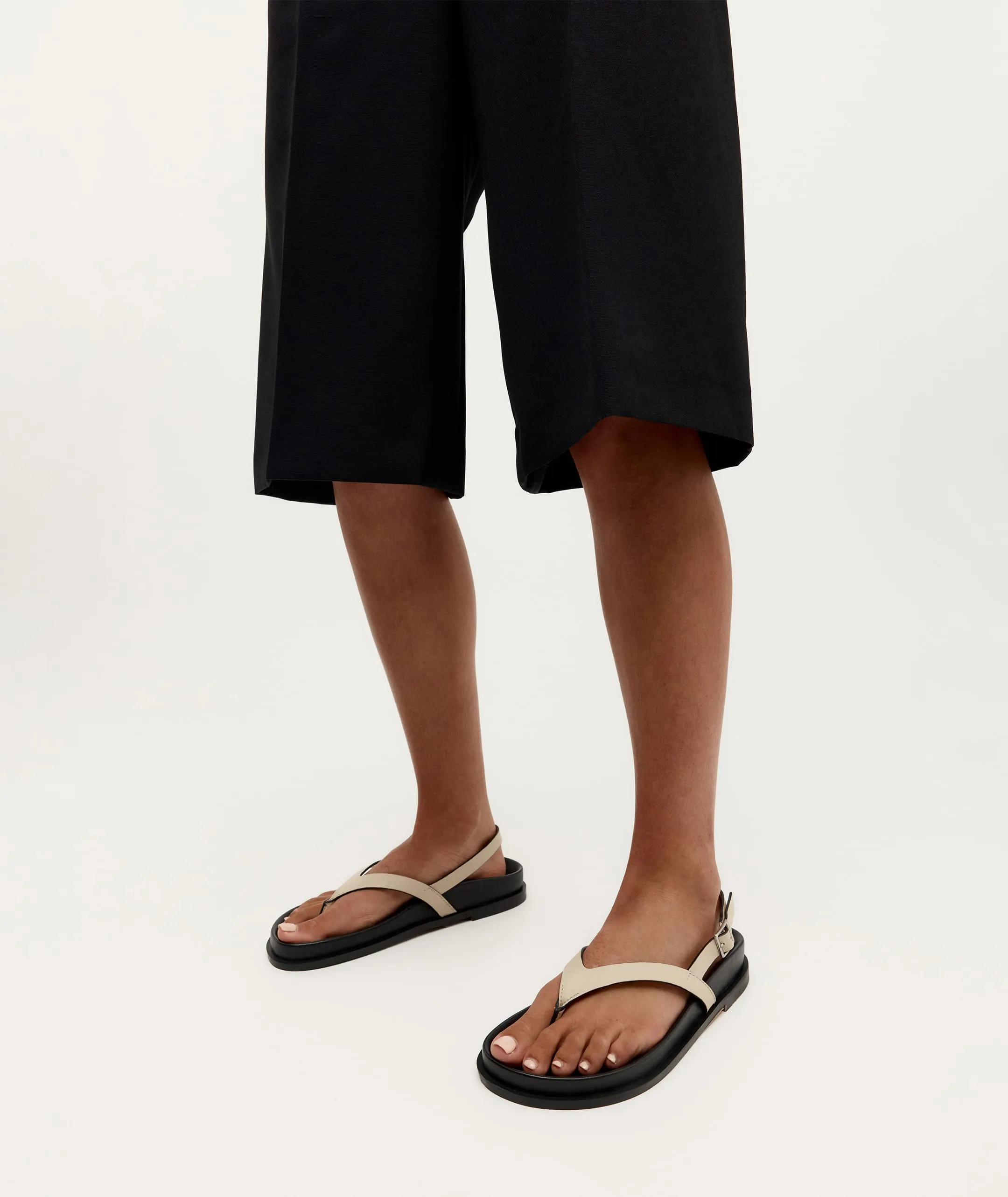 Artemis Sandal - Milk