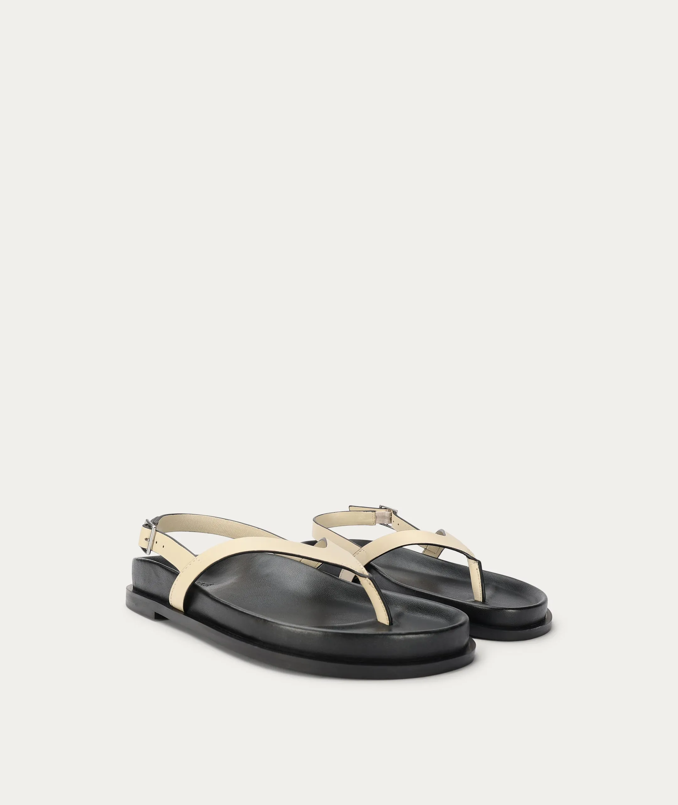 Artemis Sandal - Milk