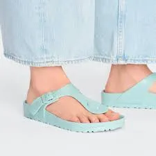 Birkenstock Gizeh Essentials EVA Surf Green