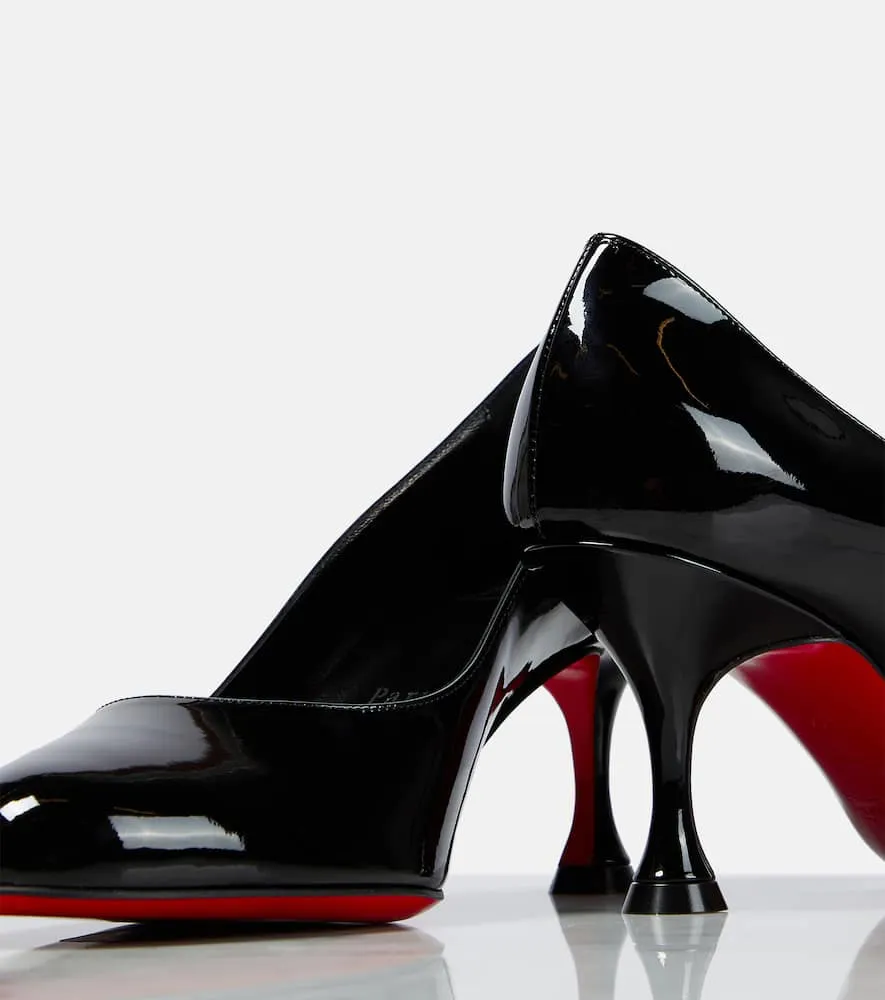 Christian Louboutin Stella patent leather pumps