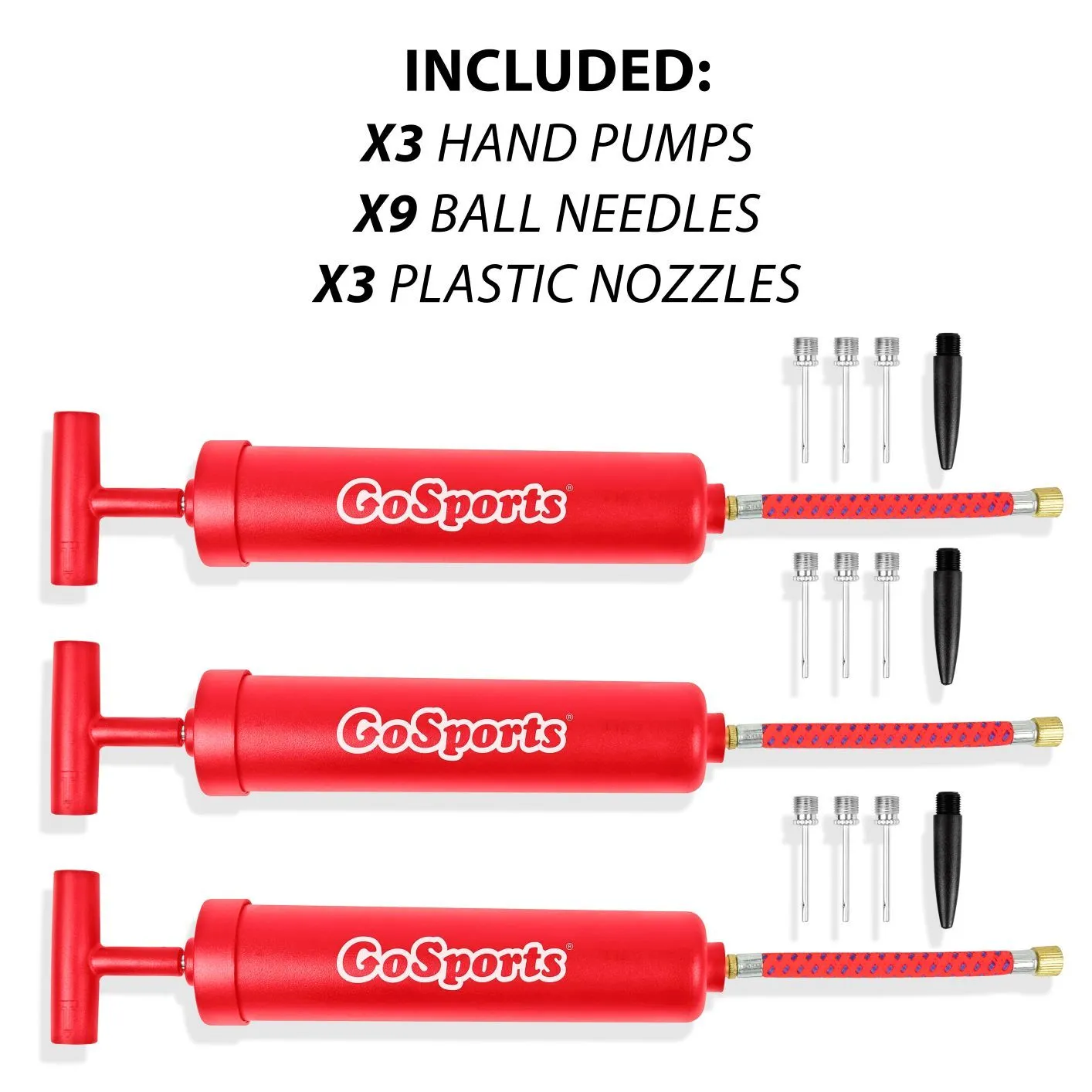 GoSports Sports Ball Inflation Pump