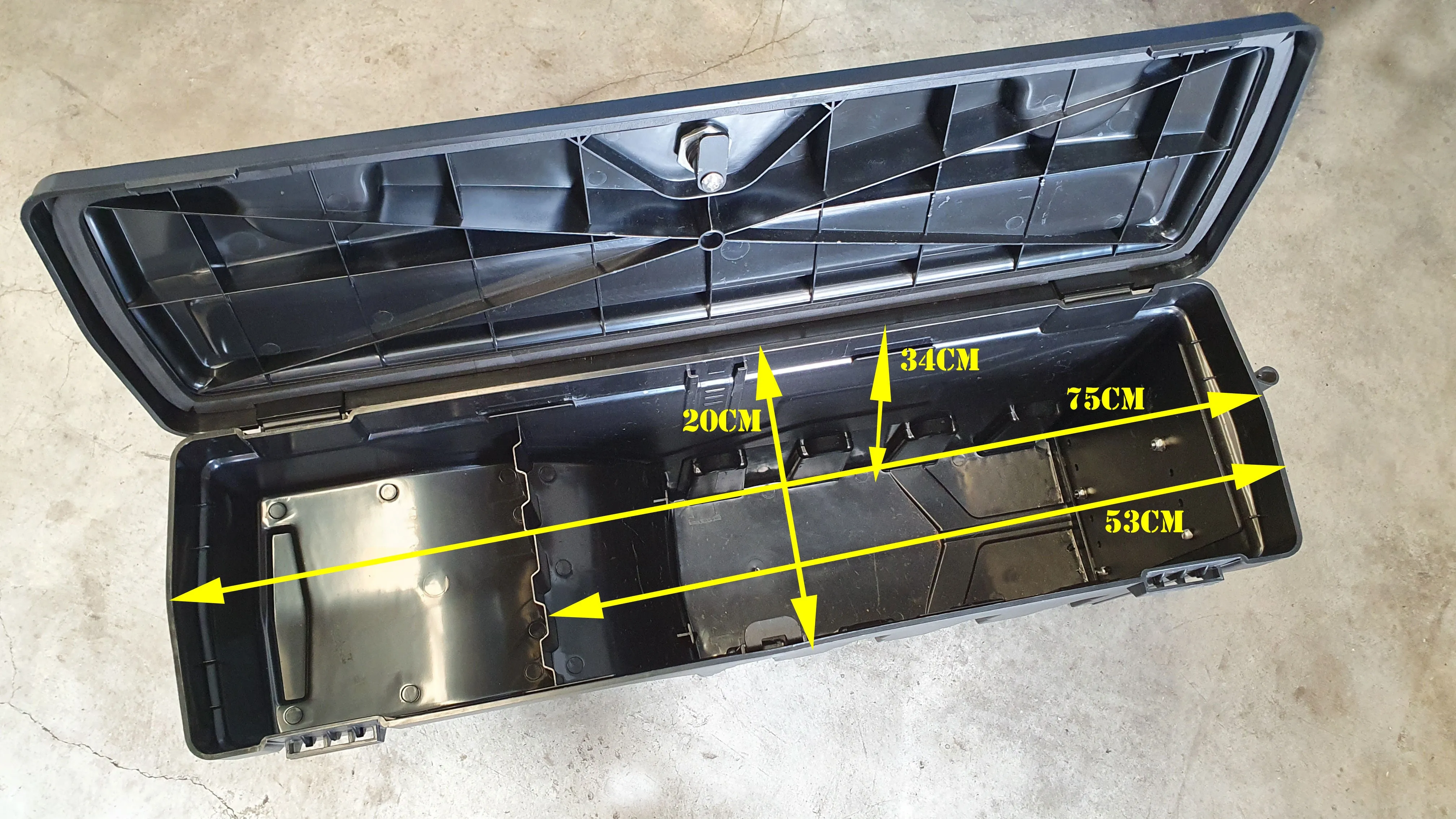 Holden COLORADO 2012-2020 SMART TUB LOCKER - Secure Swing Lift out Case