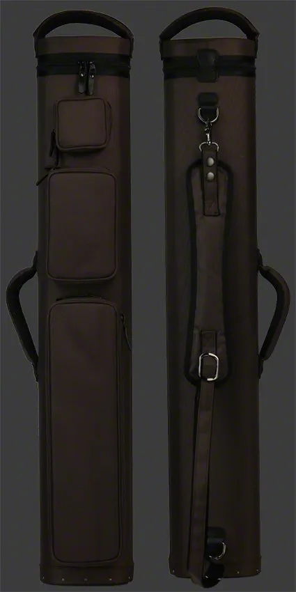 JB Ultimate Rugged Brown Pool Cue Case - URBR