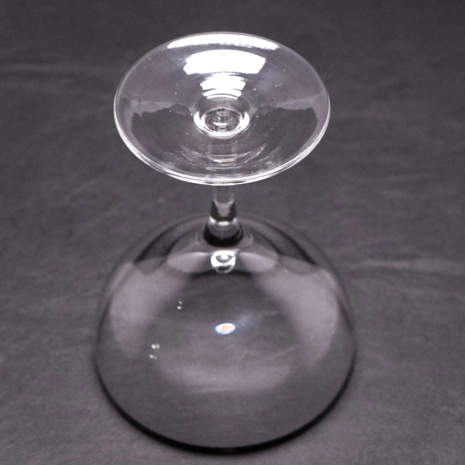 Lenox Crystal Weatherly Platinum Trim 5" Champagne Tall Sherbet Glass Vintage