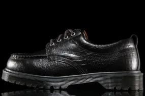 Lowell - Crocodile Embossed Analine Leather