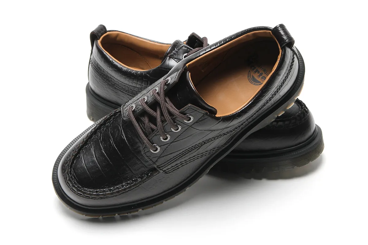 Lowell - Crocodile Embossed Analine Leather
