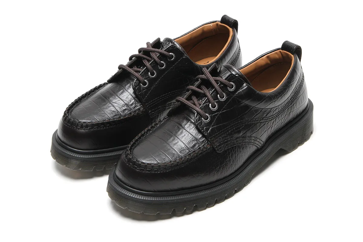 Lowell - Crocodile Embossed Analine Leather