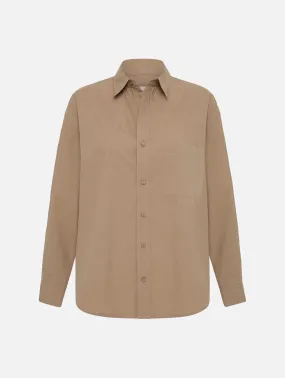 Relaxed Shirt in Stone