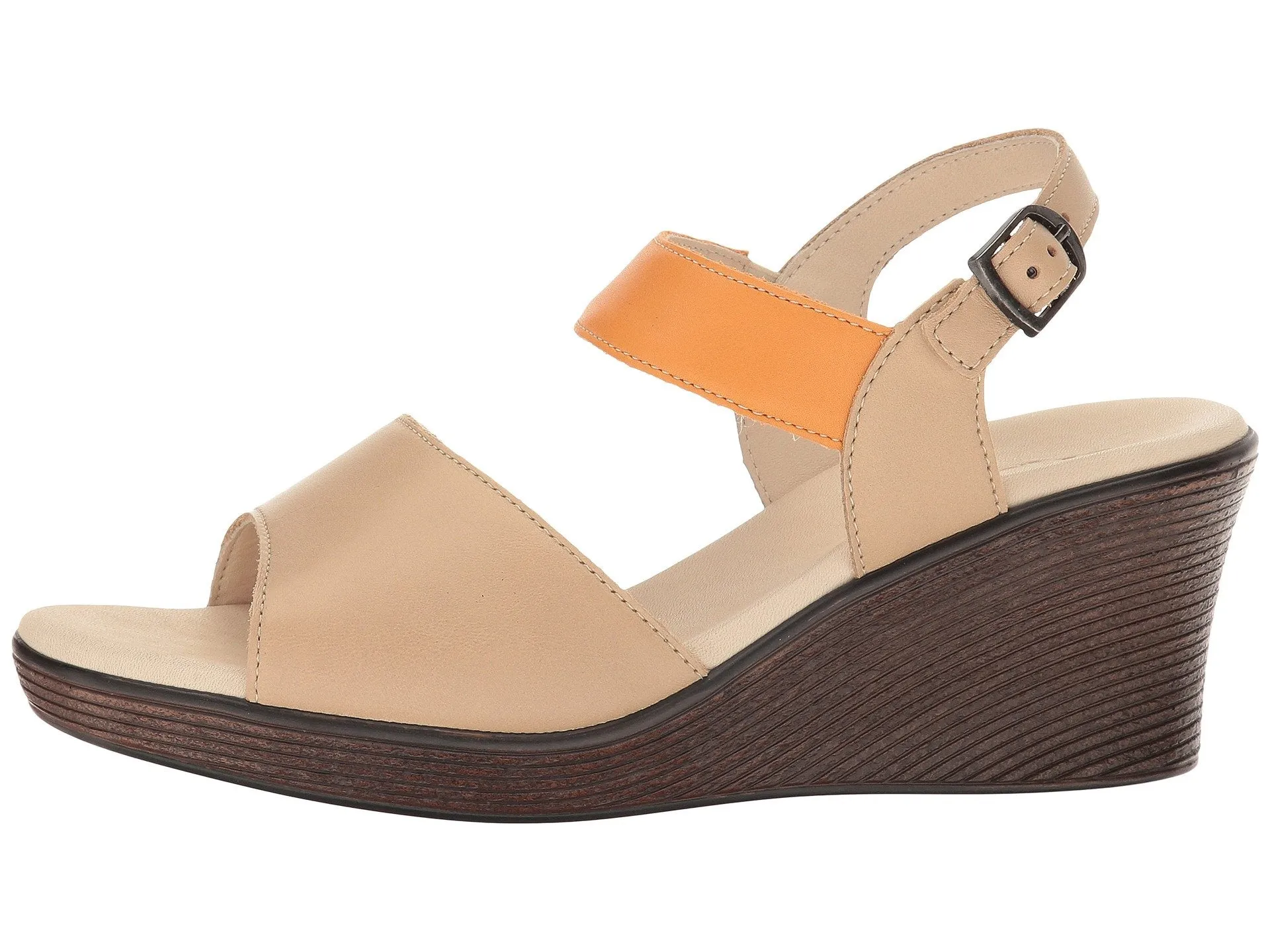 SAS Heather Quarter Strap Wedge Sandal