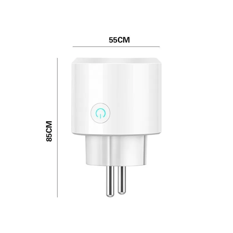 Smart Home Plug (Alexa & Google Assist Compatible)