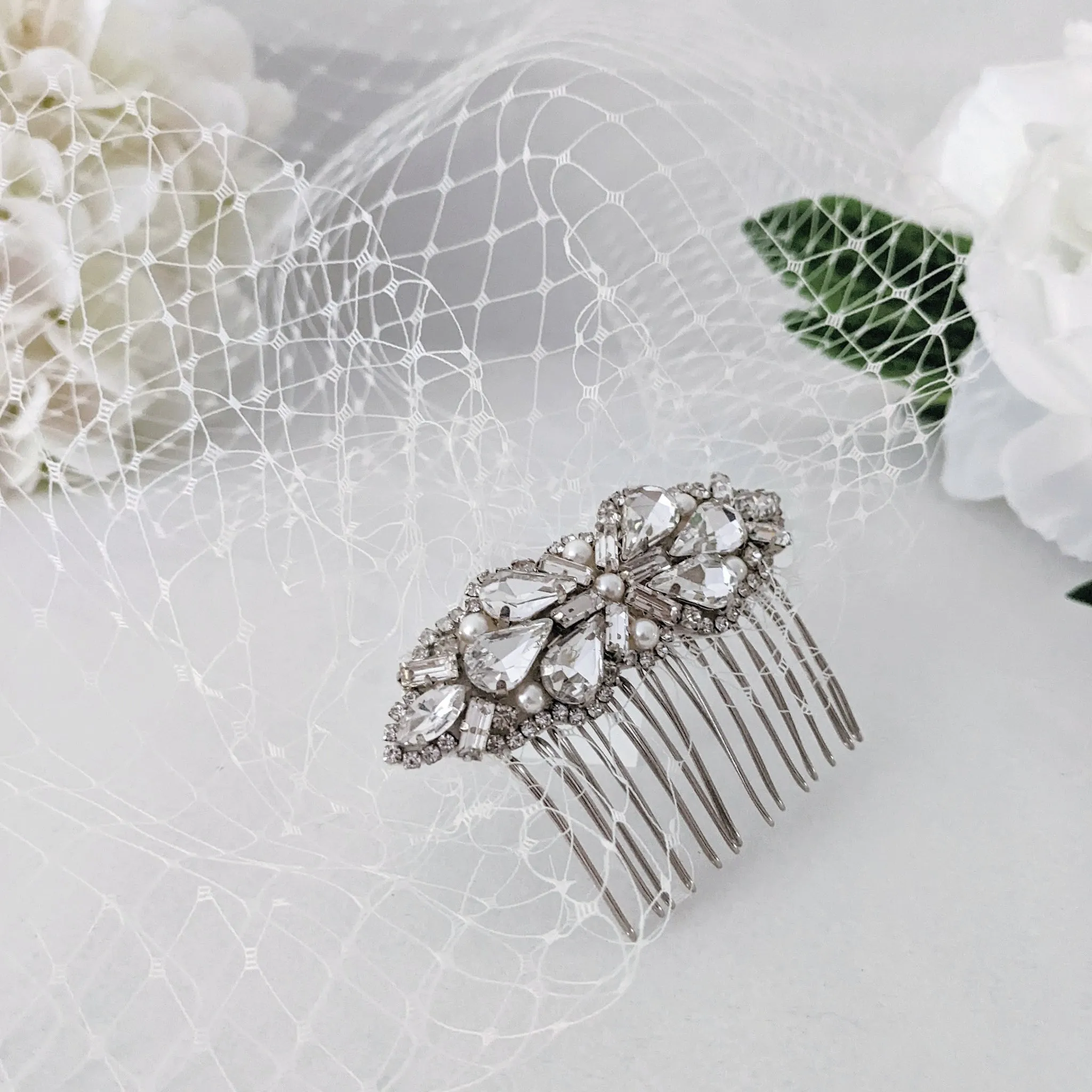 Sophia Birdcage Veil