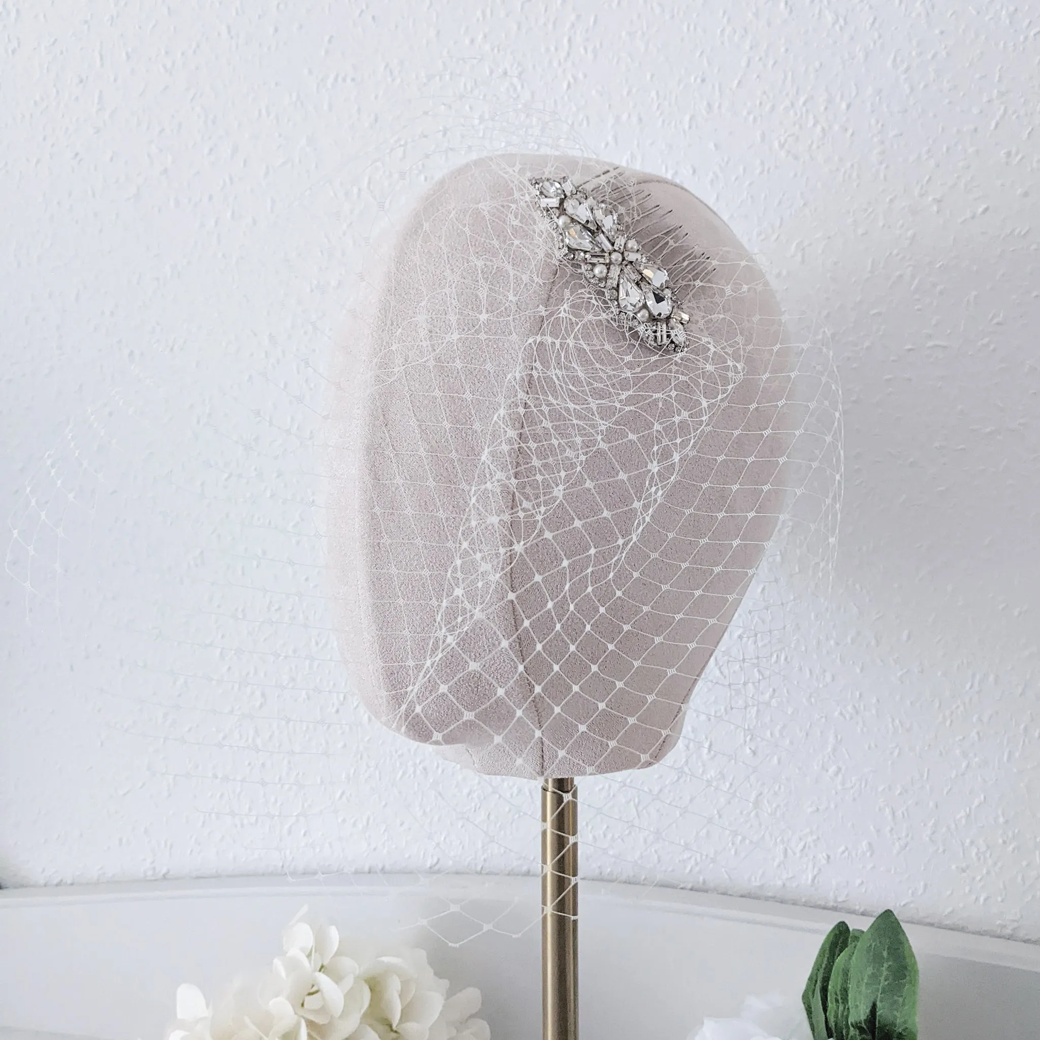 Sophia Birdcage Veil